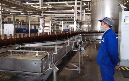 泰山原浆啤酒开工复产，牛年订单“开门红”！